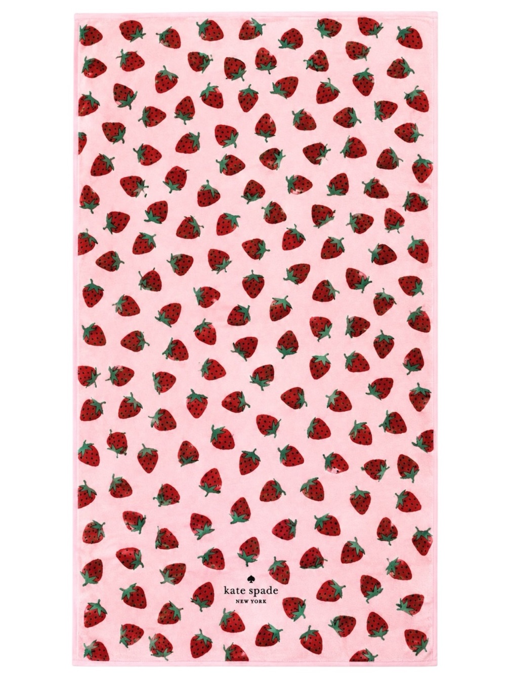 Kate Spade New York Oversized Beach Towel, Strawberries